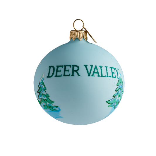 deer valley chairlift ornament