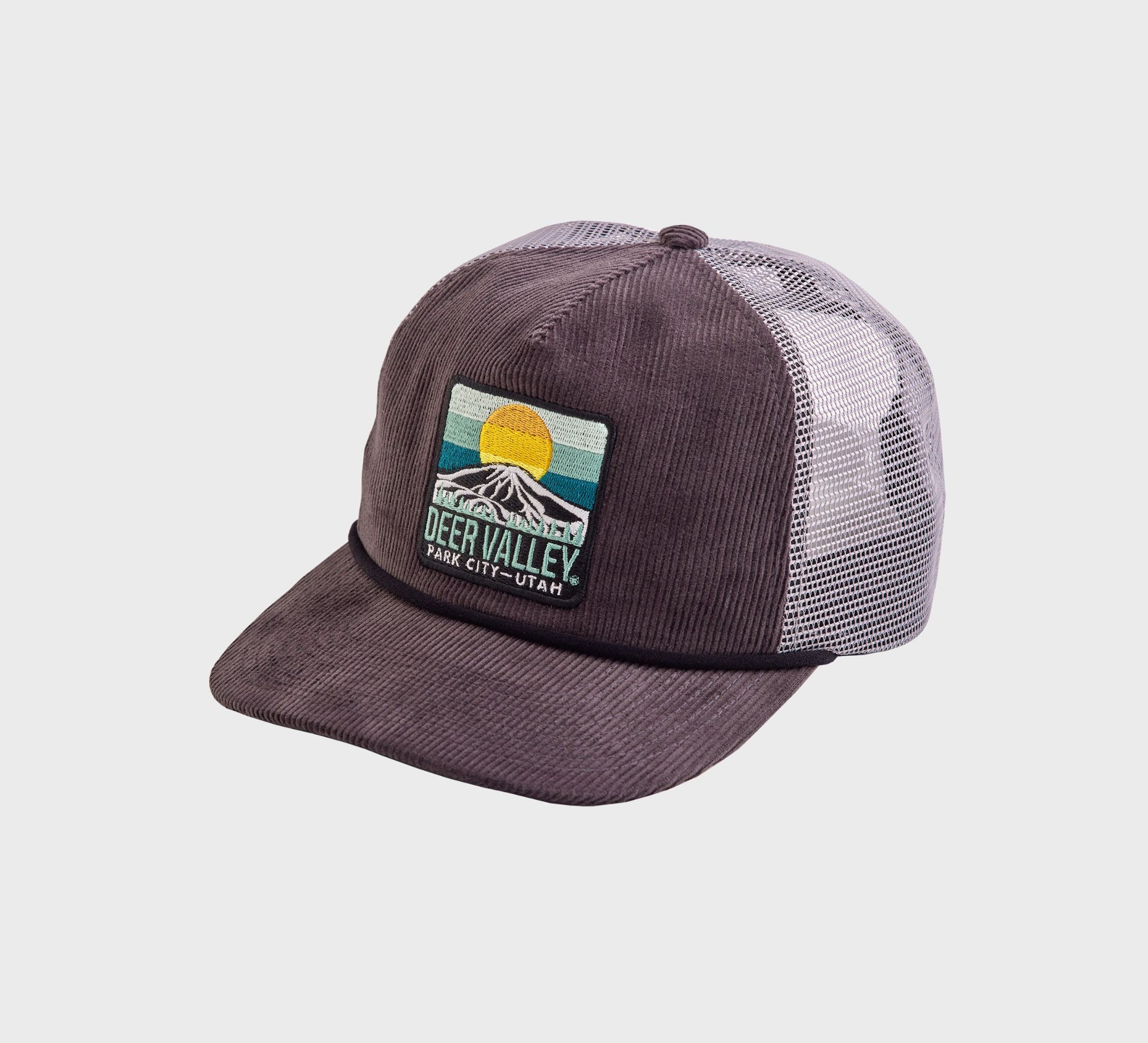 Bald Mt. Sunrise Corduroy Rope Trucker