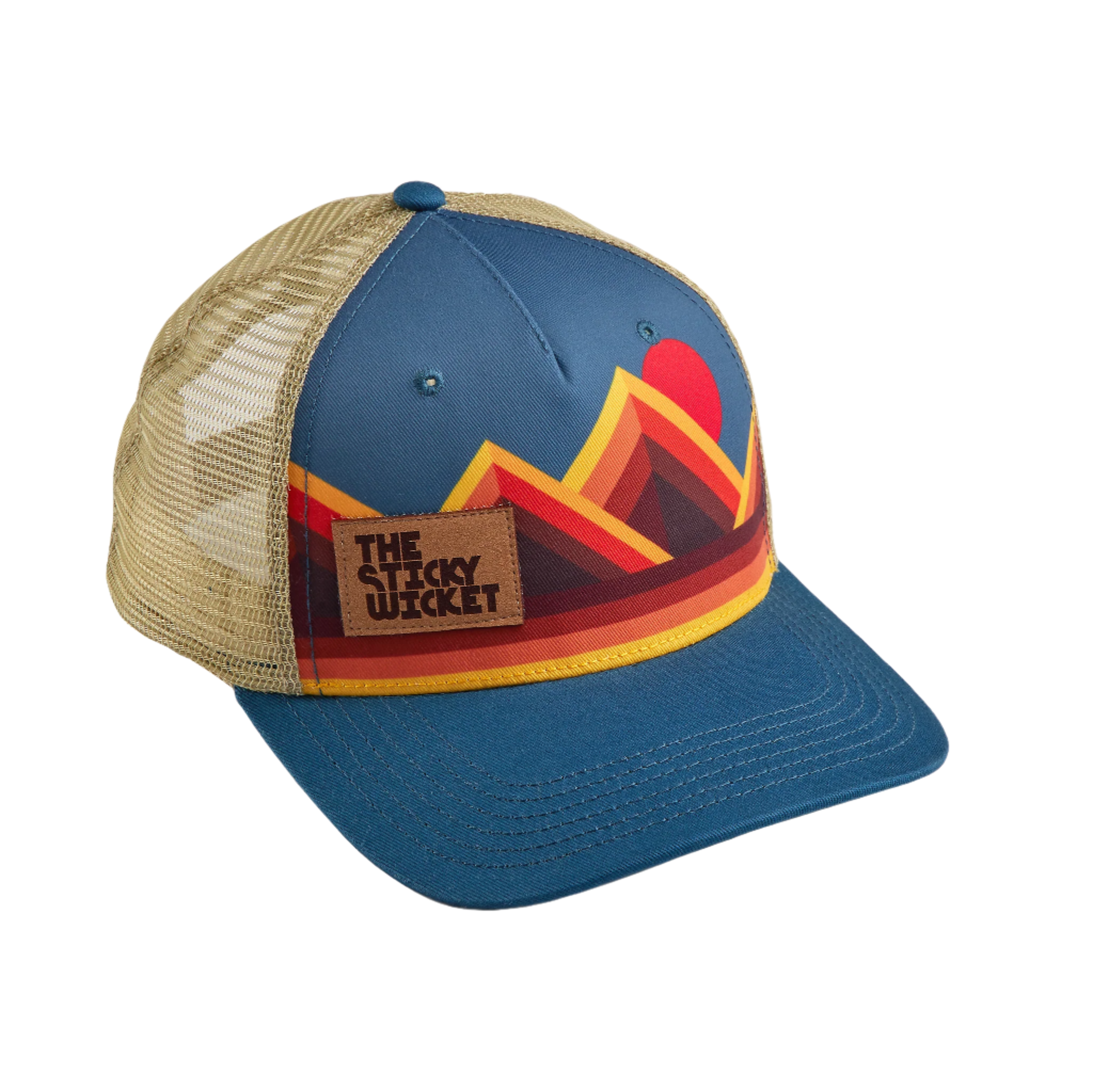 The Sticky Wicket- Blue Mountain Trucker