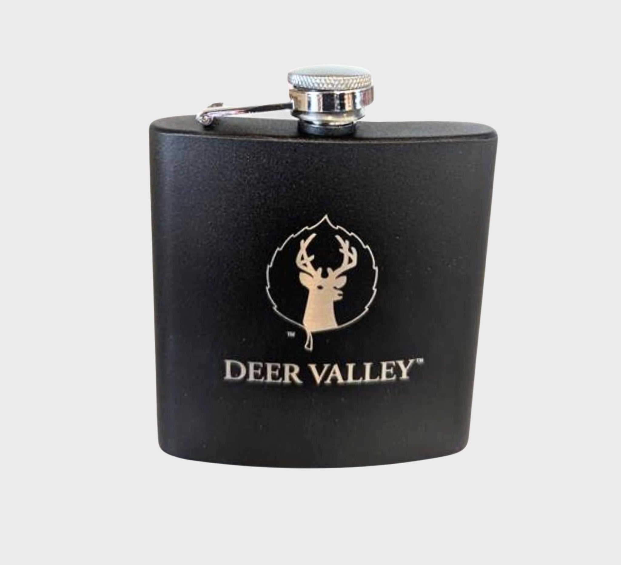 Engraved Powder Coated Flask