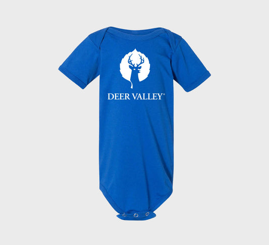 Infant DV Logo Short Sleeve Onesie