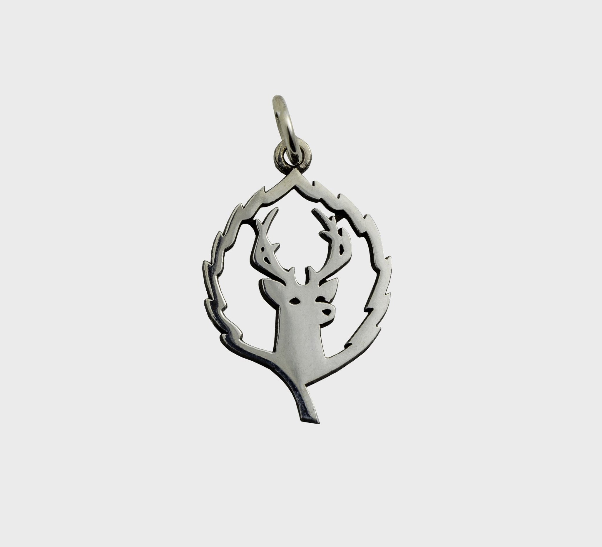 Large Silhouette Logo Charm