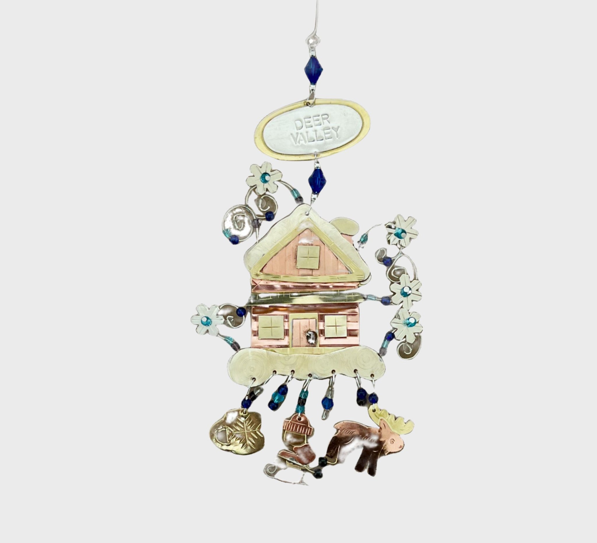 Ski Chalet Ornament
