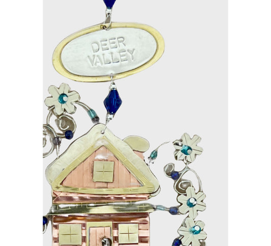Ski Chalet Ornament