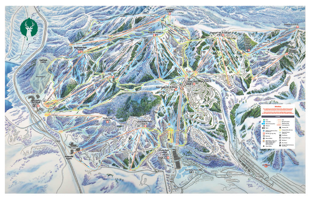 Trail Map Enlargement