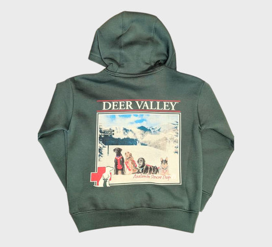 Youth Avalanche Rescue Dog Hoodie
