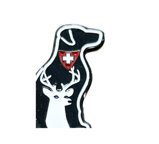 Avalanche Rescue Dog Pin