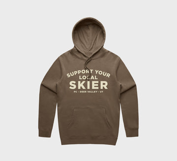 Support Your Local Skier Hoodie