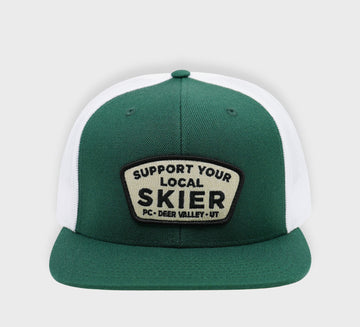 Support Your Local Skier Trucker
