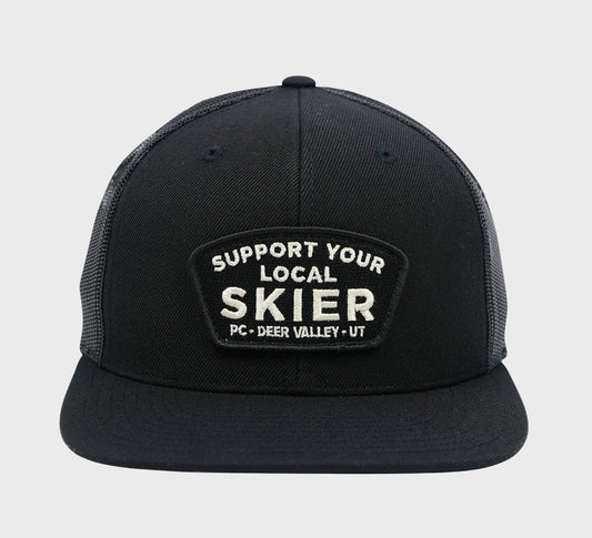 Support Your Local Skier Trucker