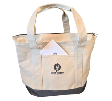 Newport Zippered Canvas Tote