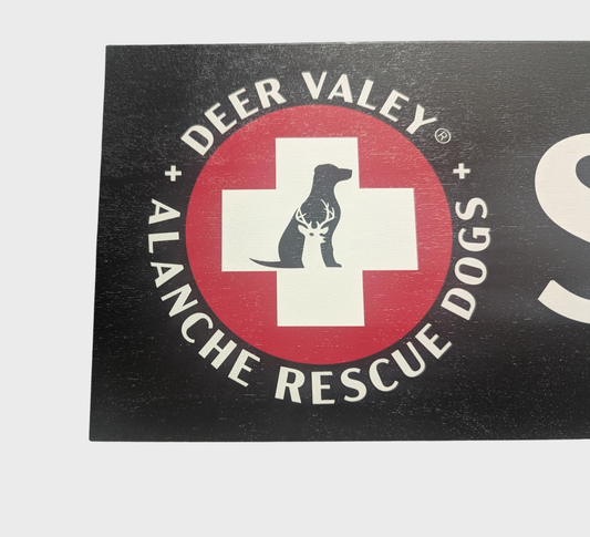 Ski Patrol Replica Trail Sign