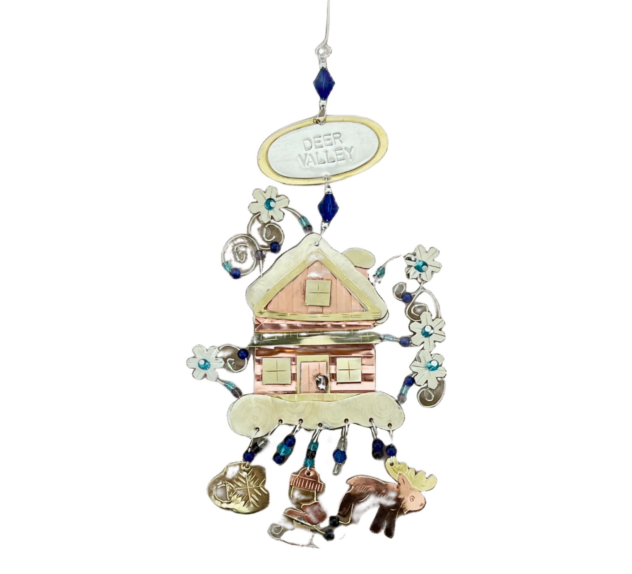 Ski Chalet Ornament