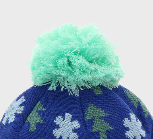 Snowflake in Trees Youth Beanie