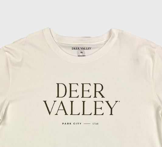 Wordmark Women's Long Sleeve Crop Tee