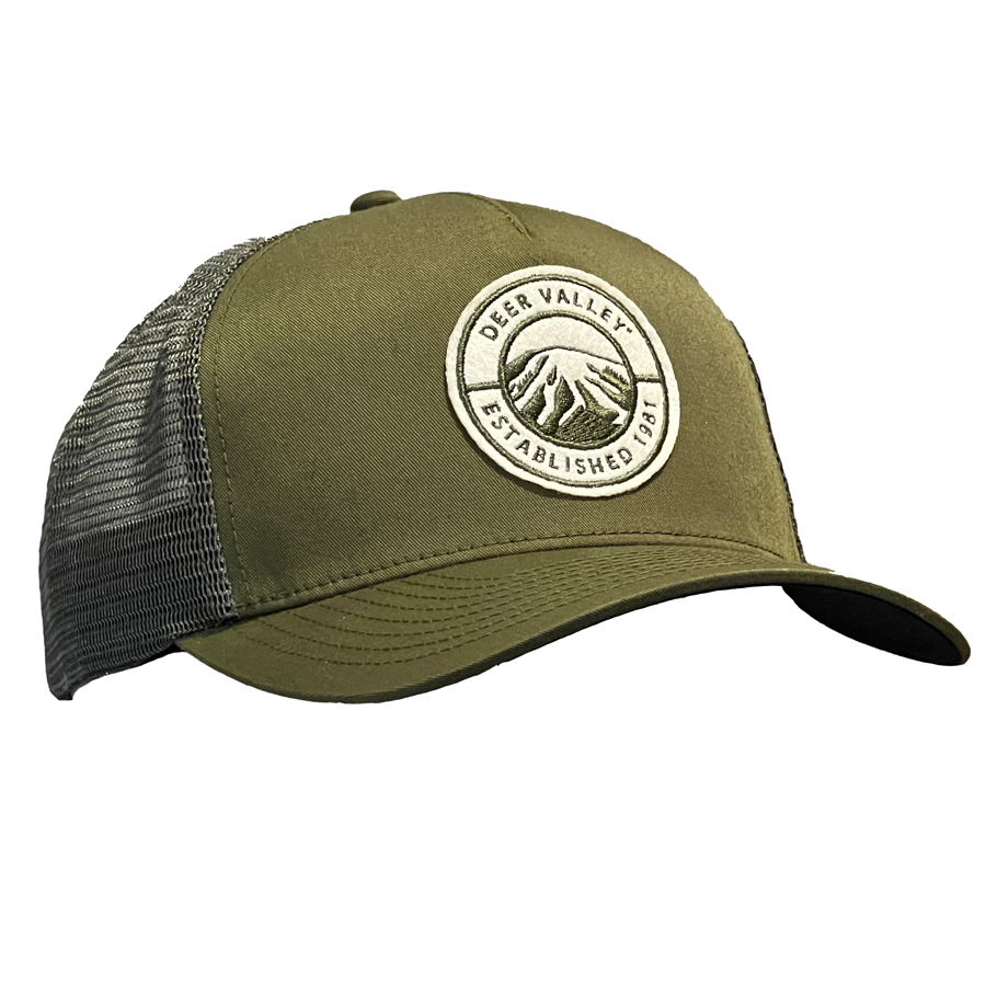 Vintage DV Felt Patch Trucker Cap