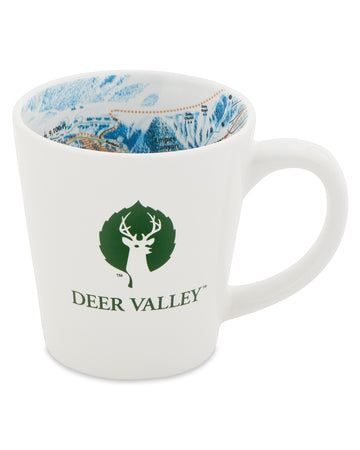Deer Valley Trail Map Mug Front View