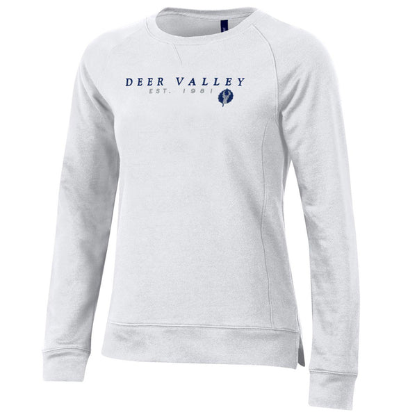 Deer Valley Women's keyboard logo crew neck